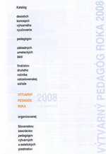 list katalgu Vtvarn pedagg roka 2008 ZU 