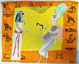 "Egyptsk artefakty"  - plon tvorba 2006