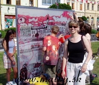 - akn kresba v centre mesta - Preov 2007 k.rok 2006/2007 foto: atelir SLVIKatky 