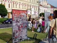 - akn kresba v centre mesta - Preov 2007 k.rok 2006/2007 foto: atelir SLVIKatky 
