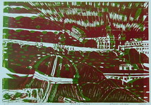 - lino-cut - graphic