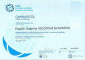 Certifikát ECDL